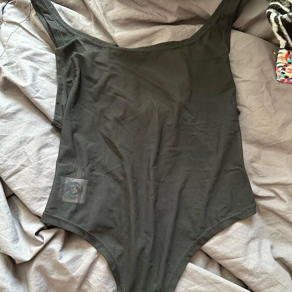 Handmade Black Sheer Darkness Classic Bodysuit Size XL VGUC - Picture 2 of 5